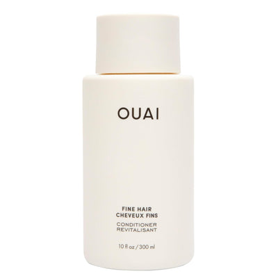 OUAI Conditioner Refill for Fine Hair, Volumizing Conditioner Made with Keratin, Biotin & Chia Seed Oil, Adds Softness, Bounce & Volume, Paraben & Sulfate Free