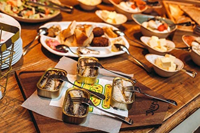 NURI Portuguese Sardines in Spiced Olive Oil - 10 Pack - (4.4 oz cans)