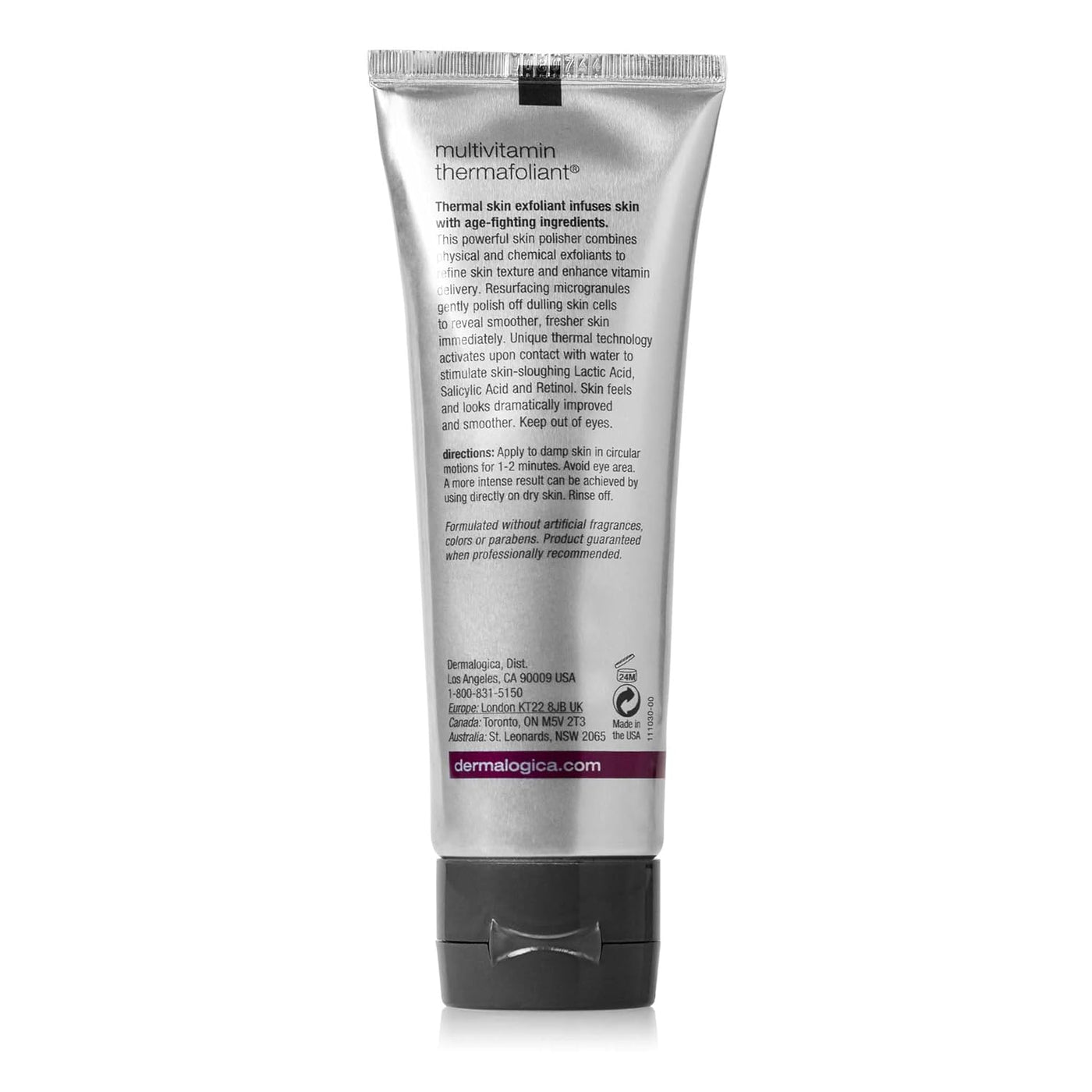 Dermalogica Multivitamin Thermal Exfoliant, Facial Scrub with Salicylic Acid and Retinol, Anti-Aging, Immediately Reveals Softer, Fresher Skin, 2.5 oz
