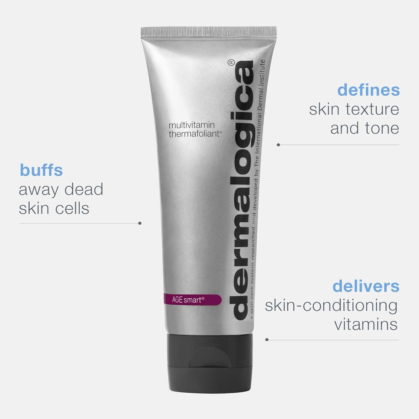 Dermalogica Multivitamin Thermal Exfoliant, Facial Scrub with Salicylic Acid and Retinol, Anti-Aging, Immediately Reveals Softer, Fresher Skin, 2.5 oz