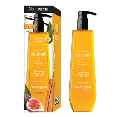 Neutrogena Rainbath Refreshing Shower and Bath Gel 40 Oz Bottle, Pack of 2
