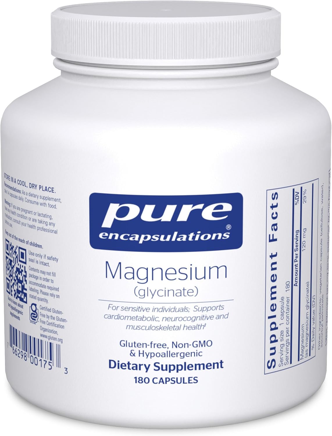 Pure Encapsulations - Magnesium (glycinated), 1