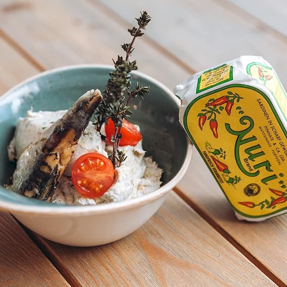 NURI Portuguese Sardines in Spiced Olive Oil - 10 Pack - (4.4 oz cans)