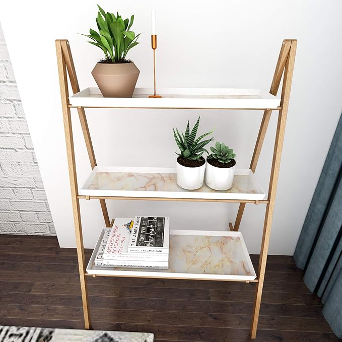 VEELIKE Gold Pink Marble Contact Paper Wallpaper Peel and Stick 15.74''x354.33'' Waterproof Removable Self-Adhesive Wall Covering for Countertop Cabinet Table